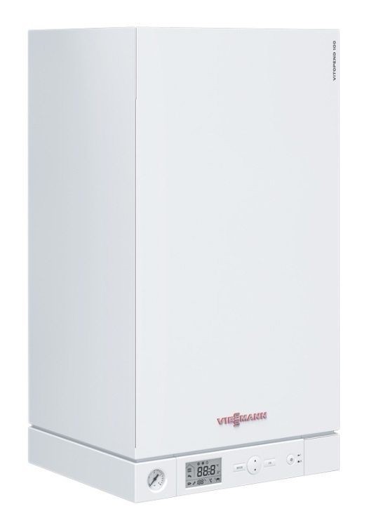 Газовый котёл Viessmann Vitopend 100-W A1JB012 (34 кВт, двухконтурный, закрытая камера)