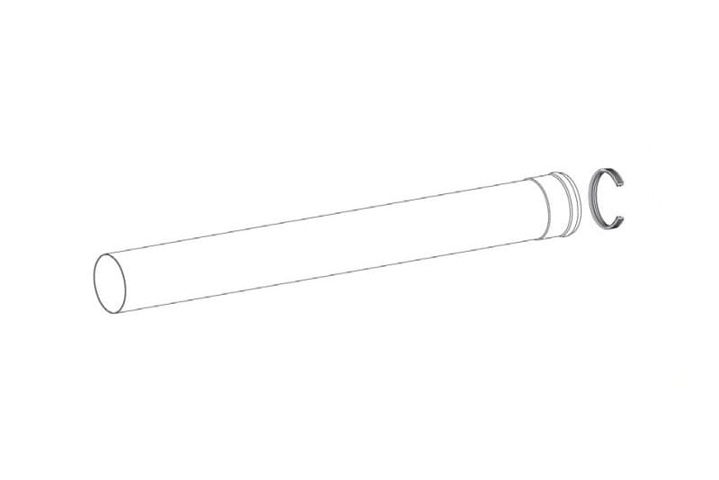 PROTHERM Protherm Раздельная труба d 80мм, 1м T2 2819